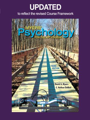 cover image of Updated Myers' Psychology for AP®
